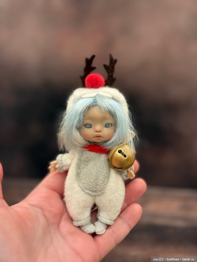 Скидка 40000 р Редкий крот один в мире Helö от Dust of dolls (фото 3)