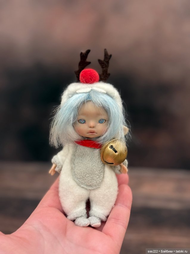 Скидка 40000 р Редкий крот один в мире Helö от Dust of dolls