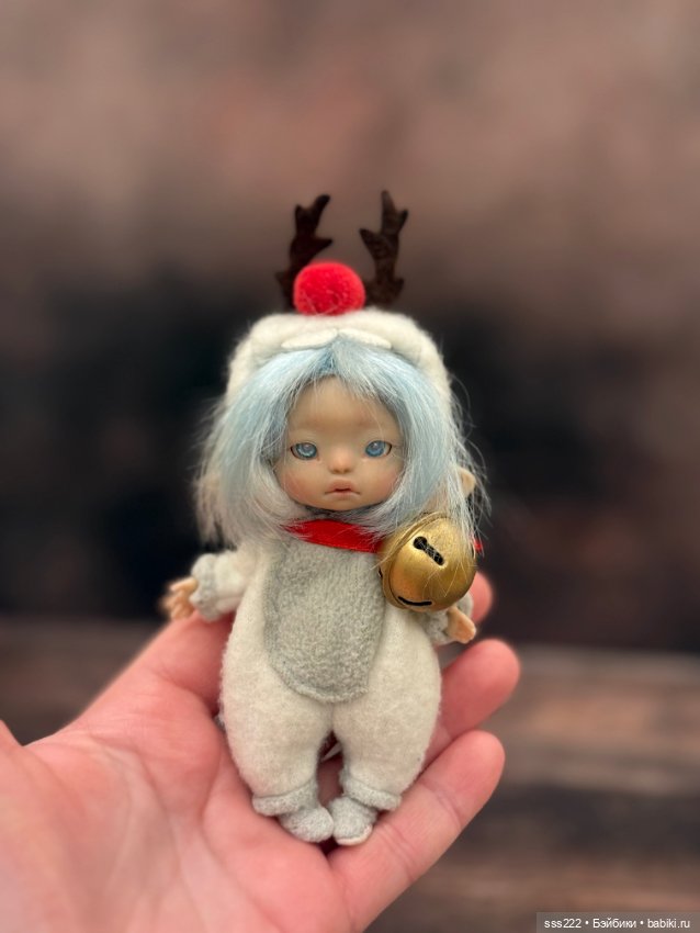 Скидка 40000 р Редкий крот один в мире Helö от Dust of dolls (фото 2)
