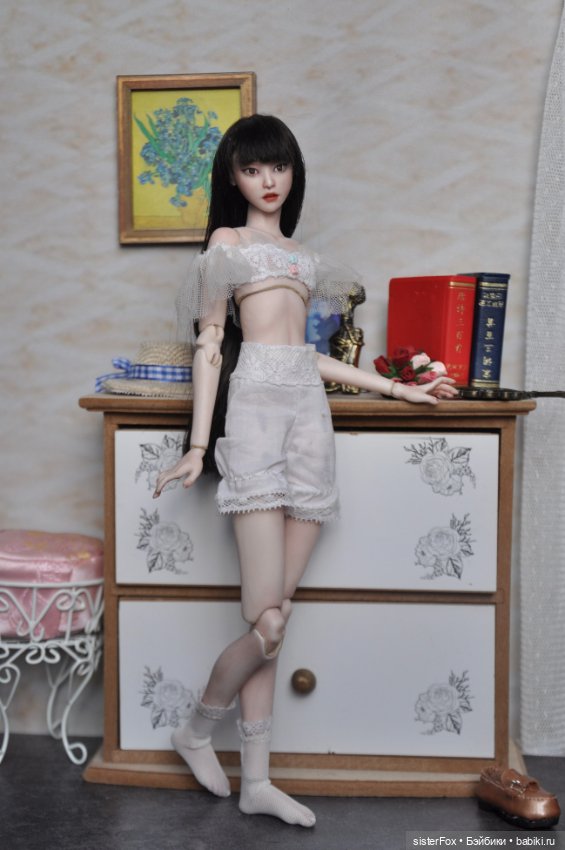 Шарнирная кукла Аю — Авторские куклы BJD