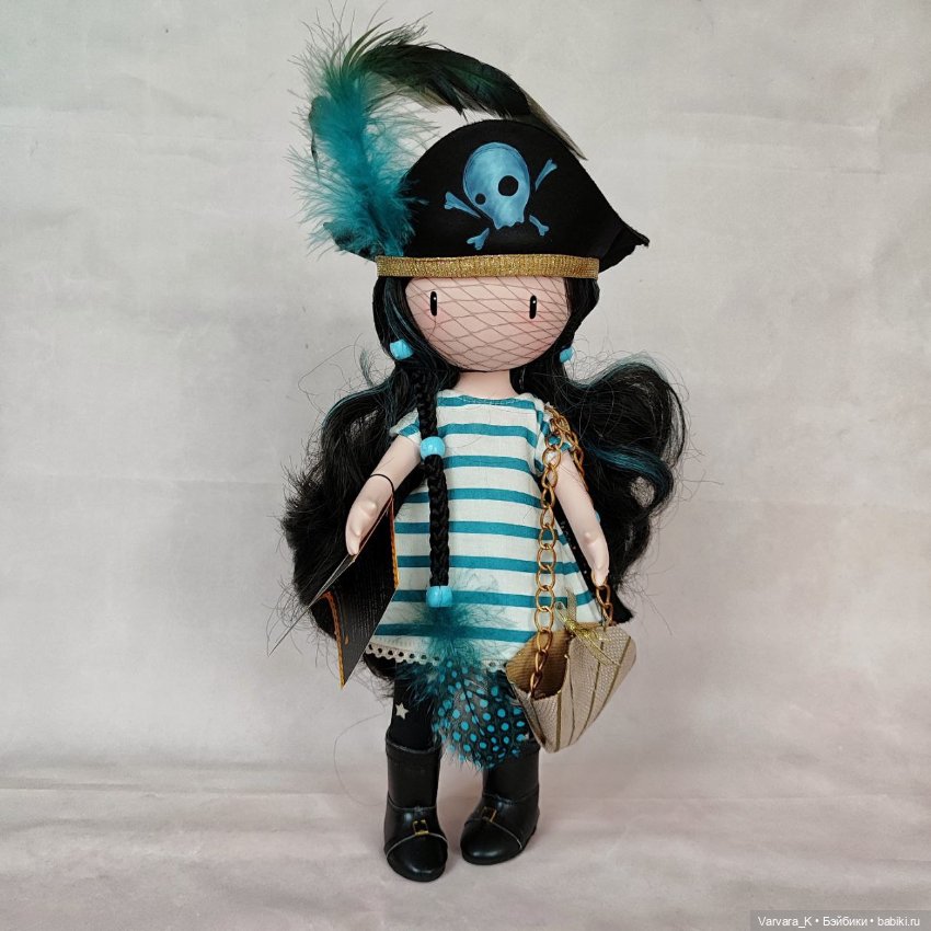 Santoro Gorjuss, Paola Reina , "Черная жемчужина", 32 см