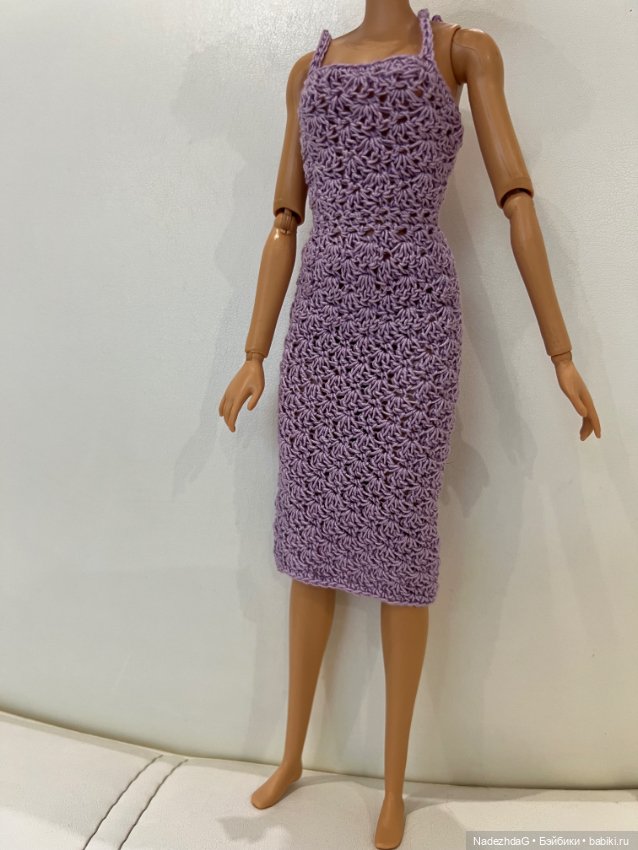 Одежда для Барби , вязанная (фото 7)