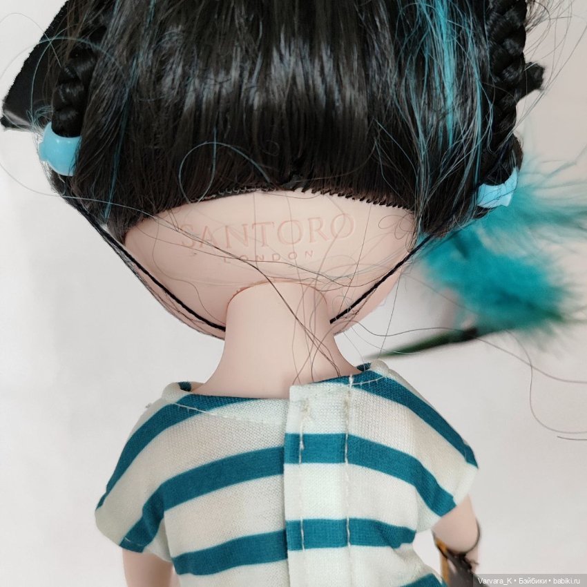 Santoro Gorjuss, Paola Reina , "Черная жемчужина", 32 см (фото 2)