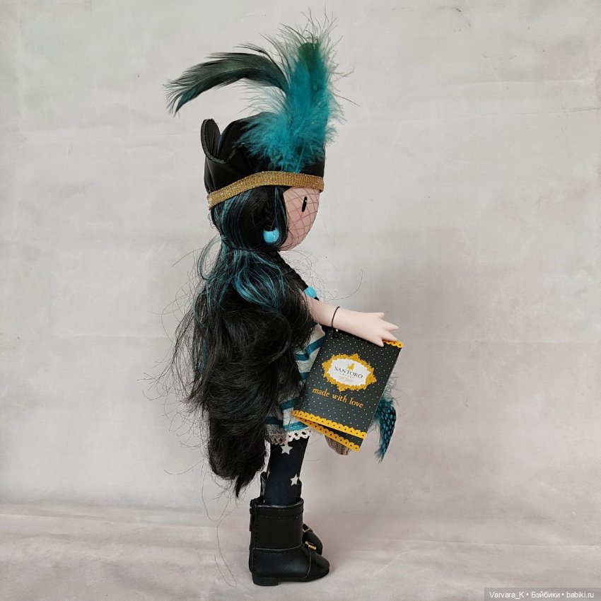 Santoro Gorjuss, Paola Reina , "Черная жемчужина", 32 см (фото 4)