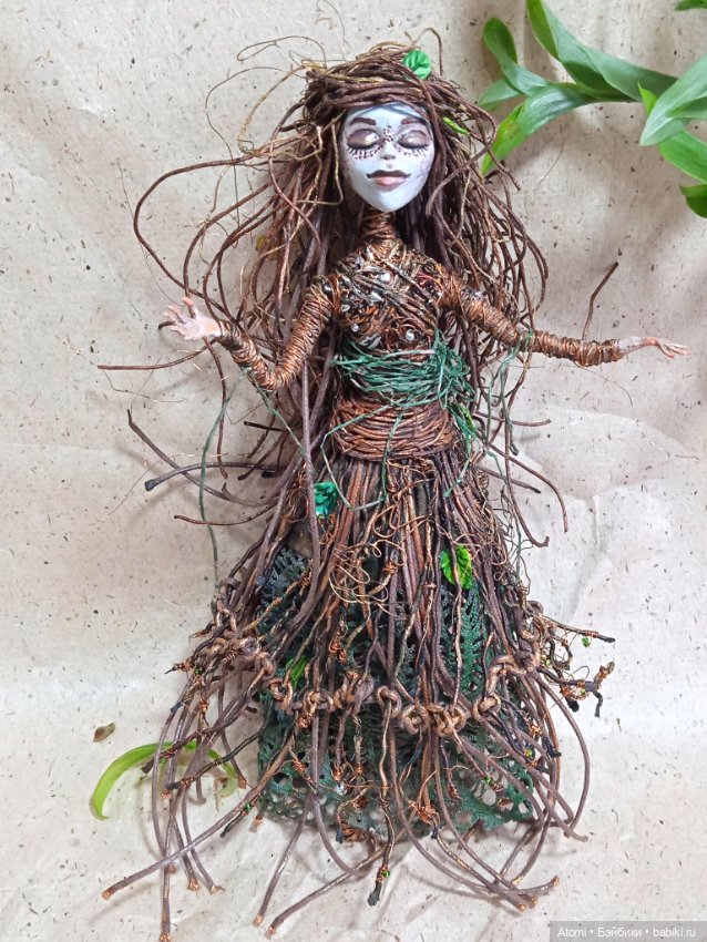 Авторская кукла Дриада Филлида (фото 8)