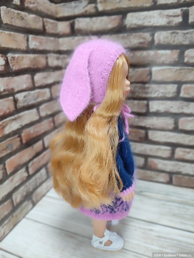Комплект одежды Ажурная Зайка для кукол Паола Рейна Paola Reina (фото 8)