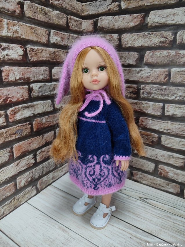 Комплект одежды Ажурная Зайка для кукол Паола Рейна Paola Reina