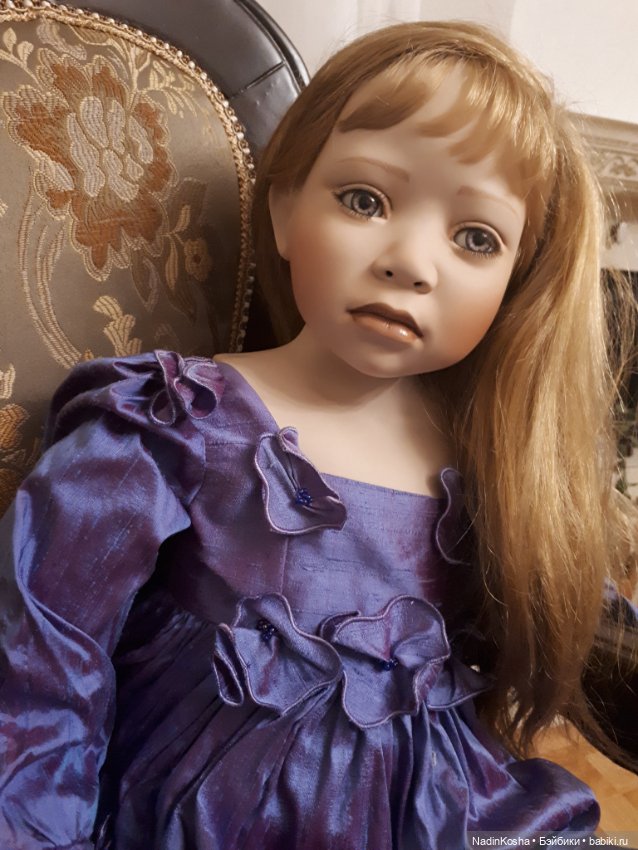 Любимая Лаванда — Фарфоровые куклы (фото 4)