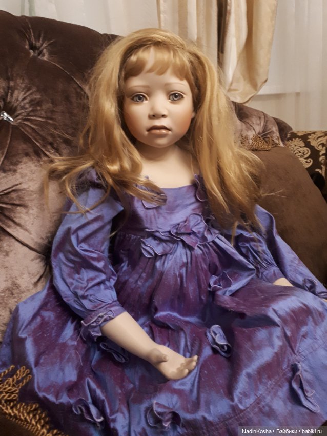 Любимая Лаванда — Фарфоровые куклы (фото 3)