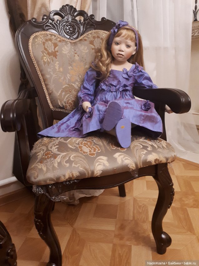Любимая Лаванда — Фарфоровые куклы (фото 2)