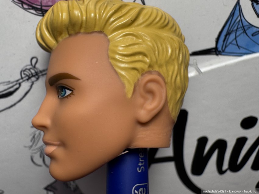 Голова Кена Фашионистас 167 (в инвалидном кресле) (2) (фото 5)