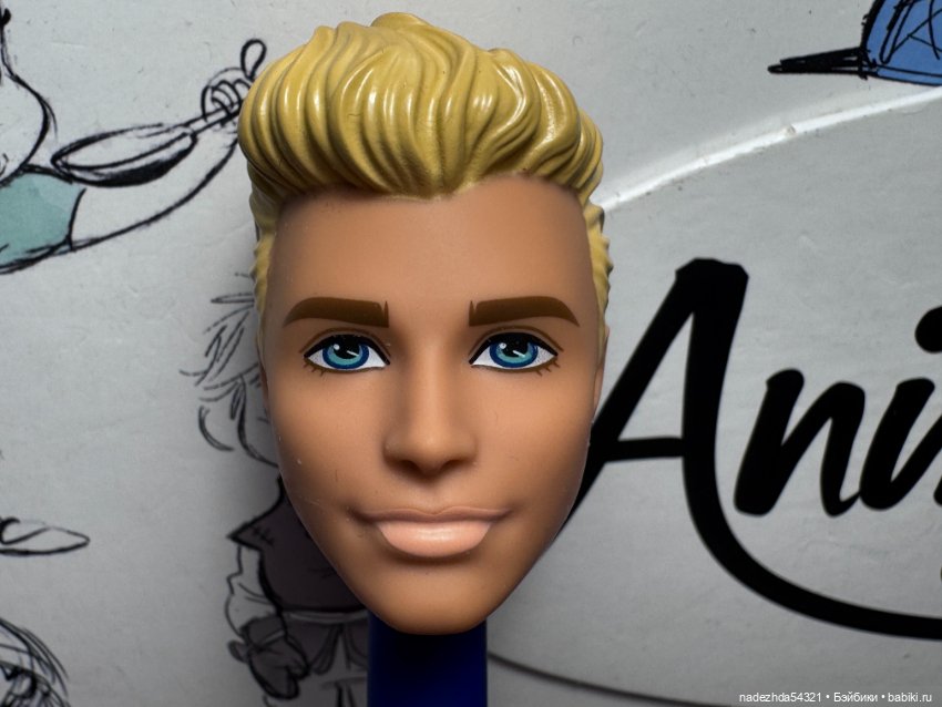 Голова Кена Фашионистас 167 (в инвалидном кресле) (2)