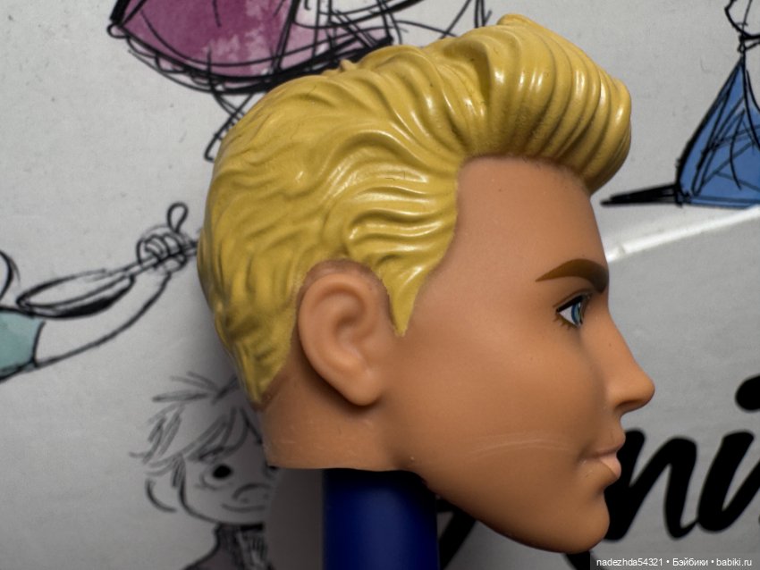 Голова Кена Фашионистас 167 (в инвалидном кресле) (2) (фото 3)