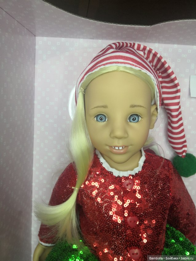 Куколка Анна с зубками #1 фирмы Готц (фото 6)
