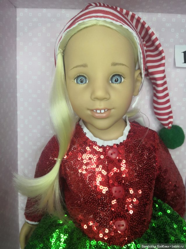 Куколка Анна с зубками #1 фирмы Готц (фото 3)