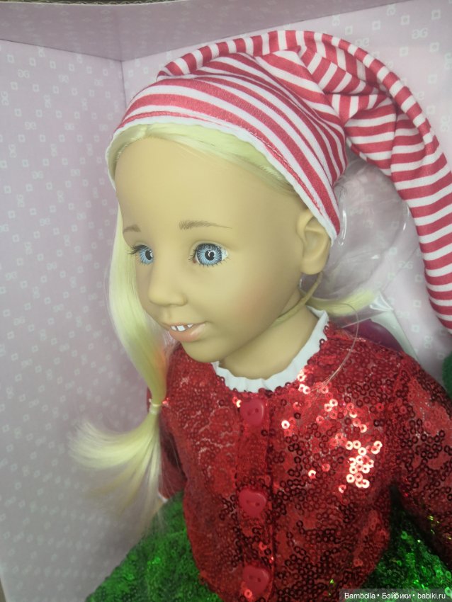 Куколка Анна с зубками #1 фирмы Готц (фото 4)