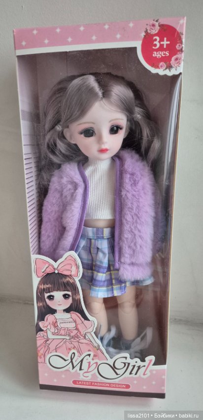 Милая шарнирная куколка в аутфите Китай. Нюанс