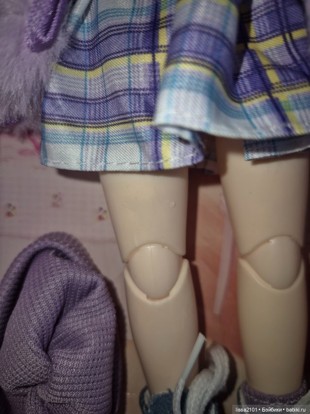 Милая шарнирная куколка в аутфите Китай. Нюанс