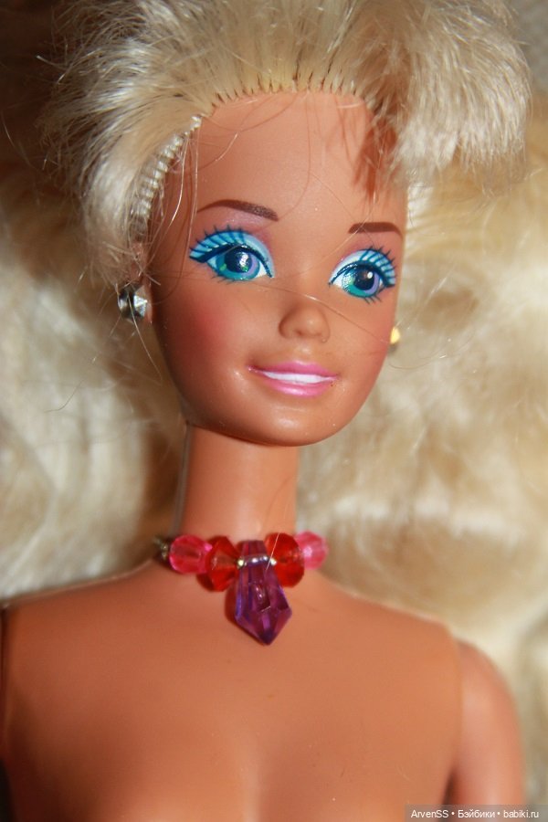 Винтажная суперстарка Барби Glitter Beach (1993) (фото 4)