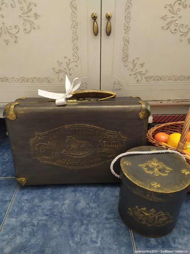 Винтажный дорожный набор — Шляпы (фото 7)