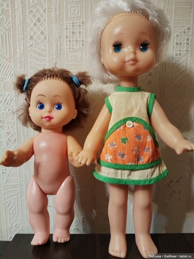 Ульяна и подружка лотом — Винтажные куклы и игрушки детства
