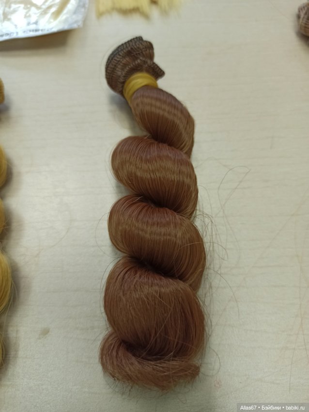 Лот трессов — Парики и волосы (мохер) для кукол (фото 6)