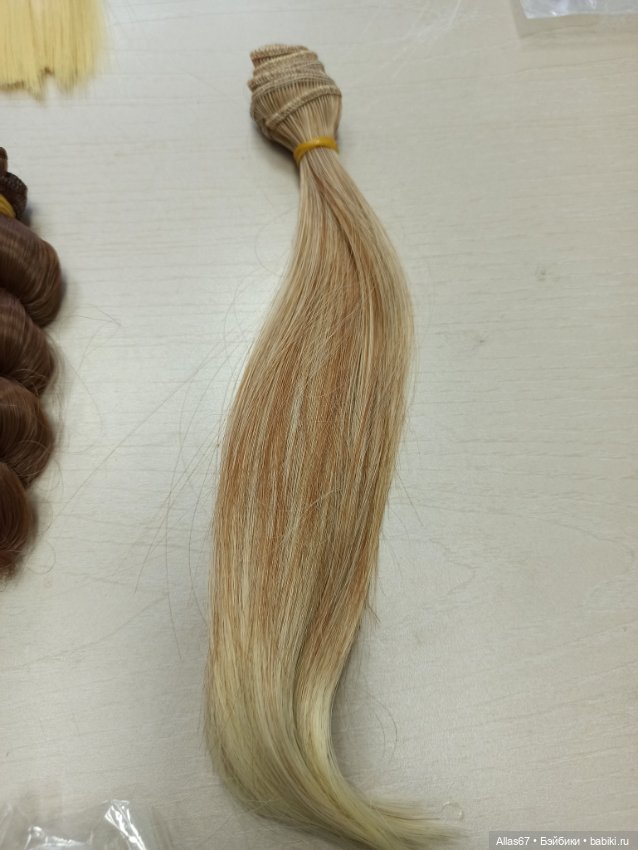 Лот трессов — Парики и волосы (мохер) для кукол (фото 7)