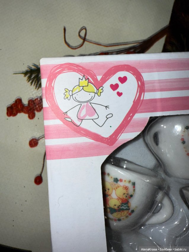 Кукольный сервиз с мишками (фото 4)