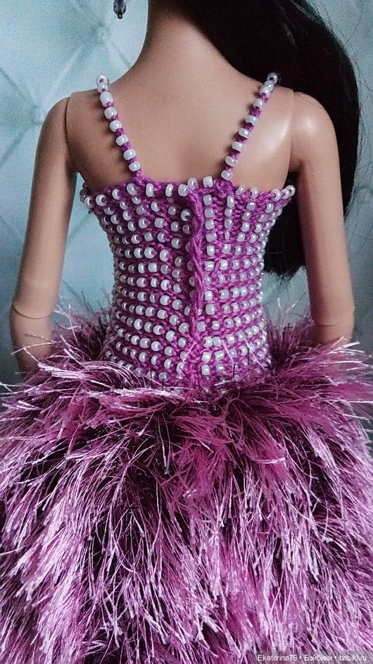 Платье вечернее для кукол Tonner (фото 5)