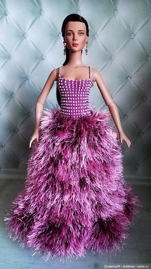 Платье вечернее для кукол Tonner