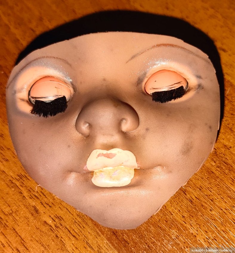 Кукла ГДР Запчасти, глаза р-р 15 (фото 2)