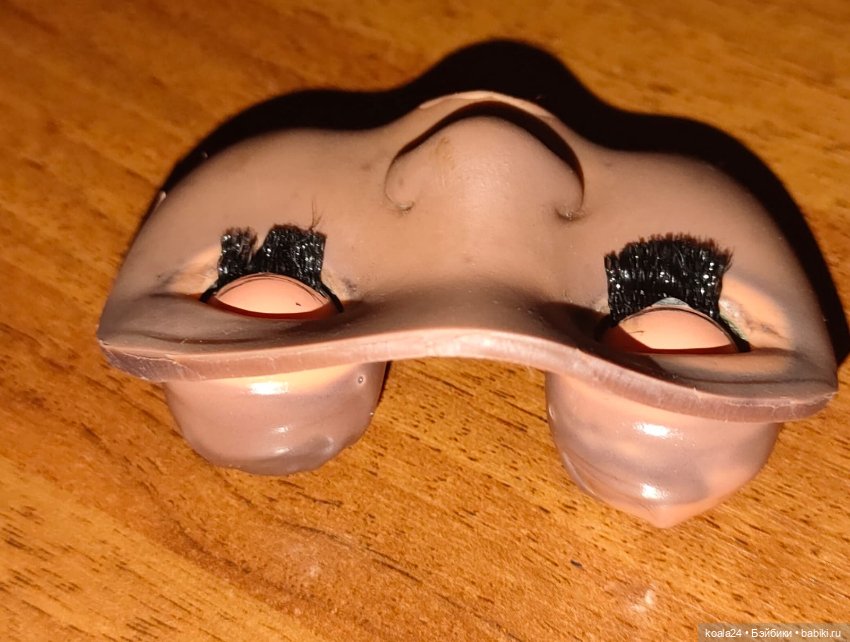 Кукла ГДР Запчасти, глаза р-р 15 (фото 3)