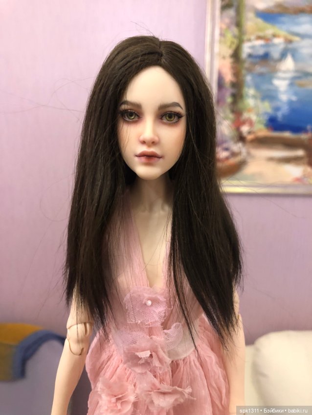 Парик для кукол Екатерины Гончаровой (фото 5)