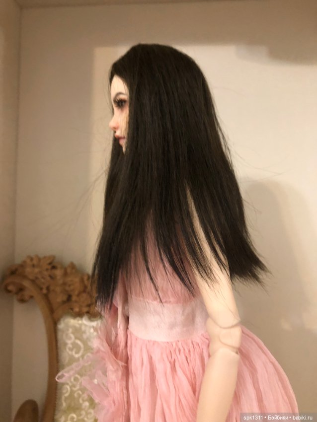 Парик для кукол Екатерины Гончаровой (фото 4)