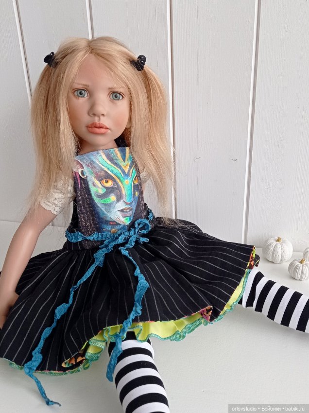 💚🌷💚Сарафан для Zwergnase "Нейтири" (фото 4)