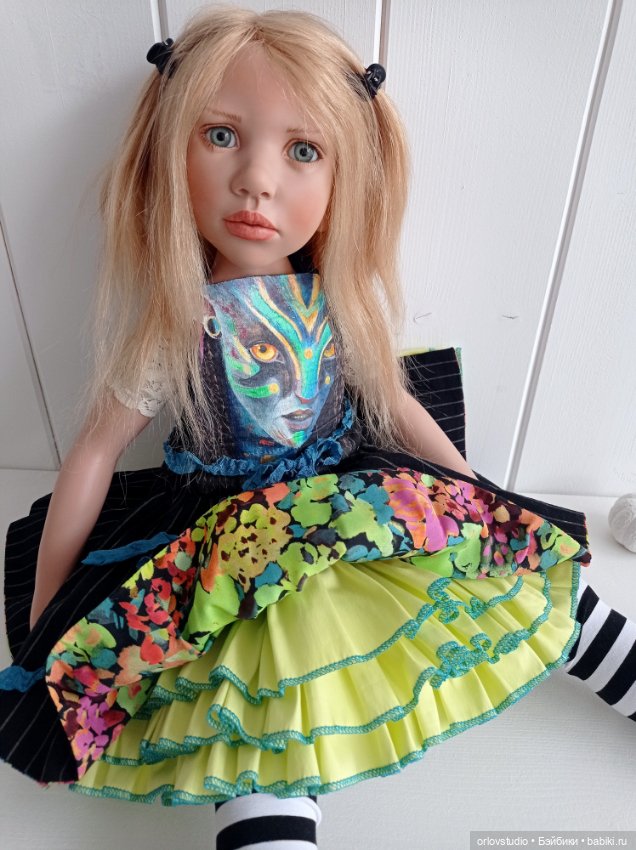 💚🌷💚Сарафан для Zwergnase "Нейтири" (фото 7)