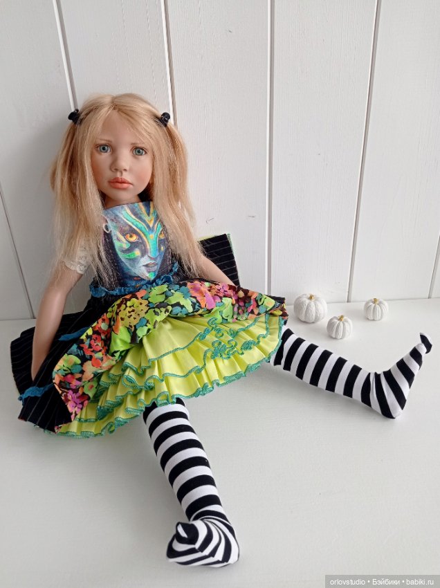 💚🌷💚Сарафан для Zwergnase "Нейтири" (фото 9)