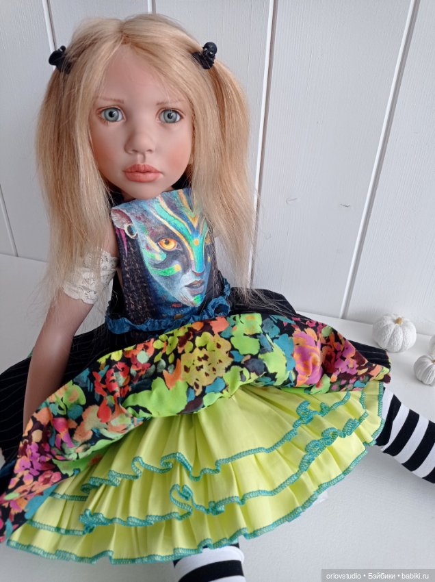 💚🌷💚Сарафан для Zwergnase "Нейтири" (фото 5)