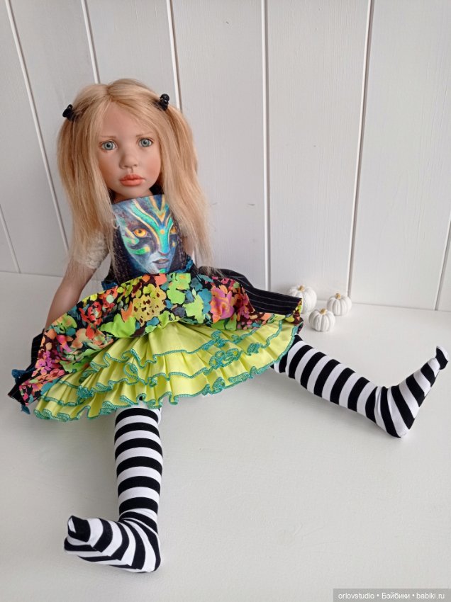 💚🌷💚Сарафан для Zwergnase "Нейтири" (фото 6)