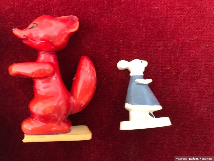 Набор кукол-игрушек из колкого пластика "Теремок", г. Тамбов, СССР (фото 3)