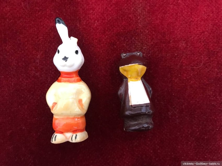 Набор кукол-игрушек из колкого пластика "Теремок", г. Тамбов, СССР (фото 5)