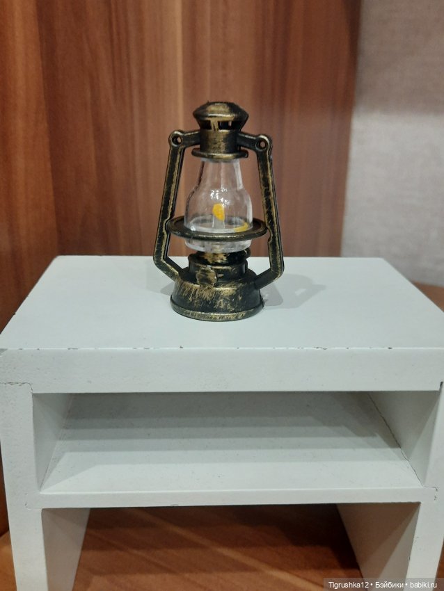 Керасиновая лампа — Миниатюра для кукол (фото 2)