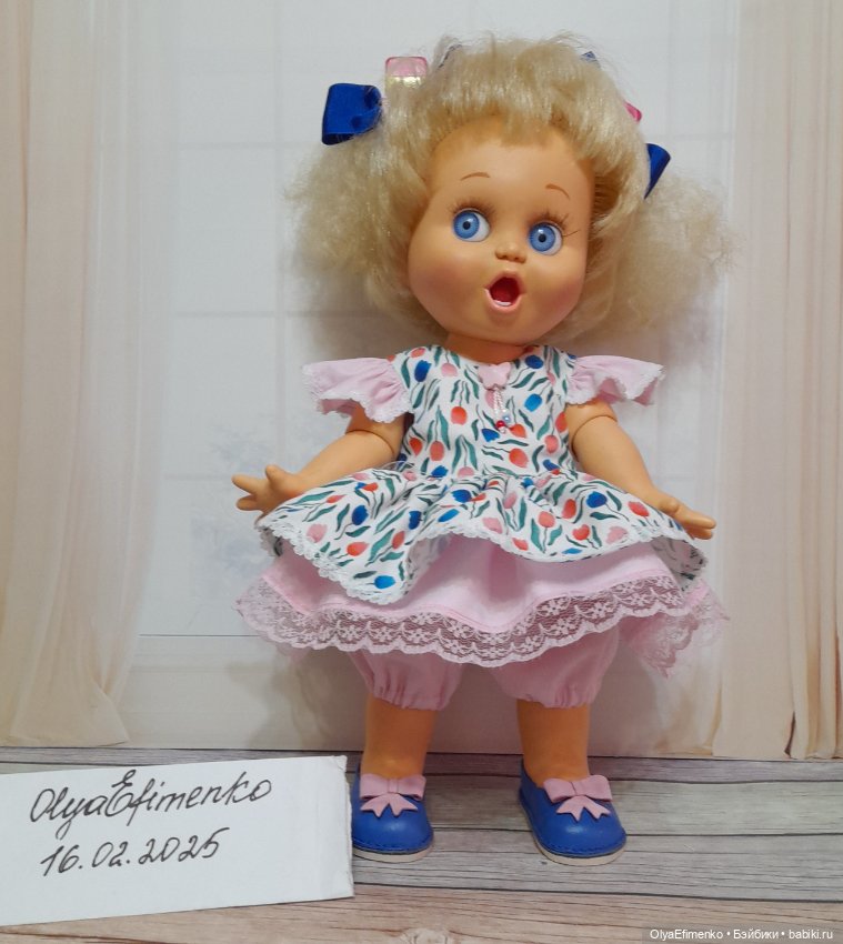 Нарядные платья для Фейсинок Galoob Baby Face (фото 2)