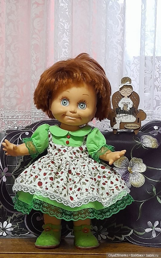 Нарядные платья для Фейсинок Galoob Baby Face (фото 5)