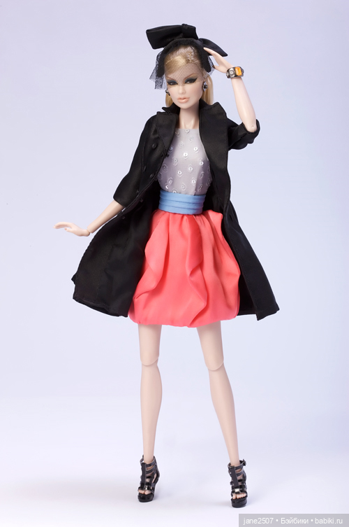 Редкий фирменный аутфит (частичный) Fashion royalty Winning Ensemble 2010 (платье, пояс, туфли) (фото 4)