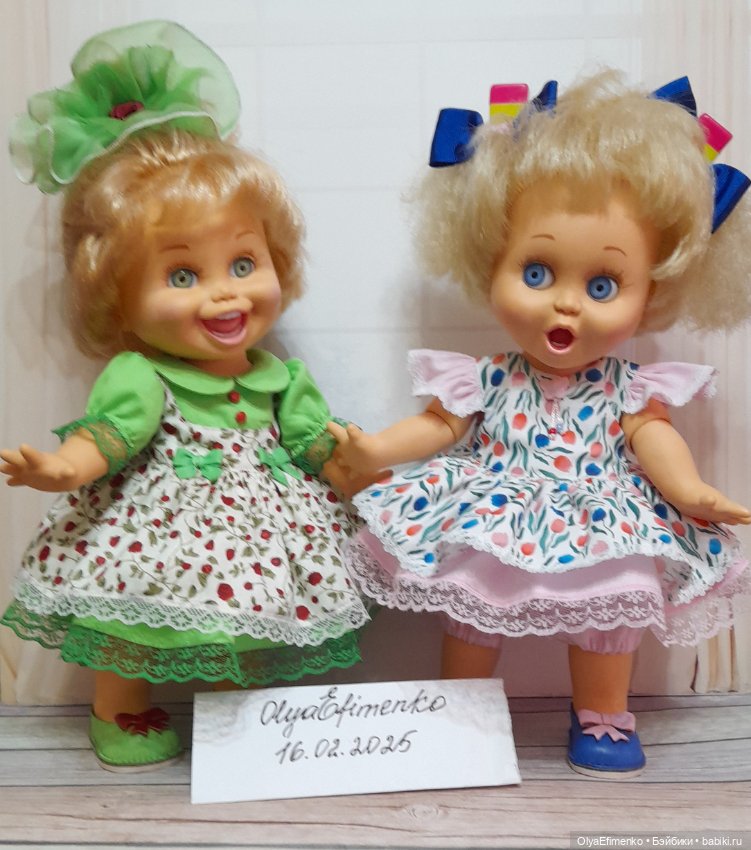 Нарядные платья для Фейсинок Galoob Baby Face