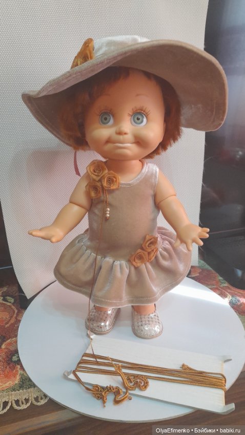 Нарядные платья для Фейсинок Galoob Baby Face (фото 4)