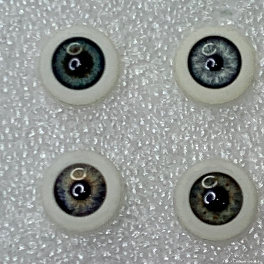 Глаза для кукол 12 мм 14 мм 16 мм (фото 6)