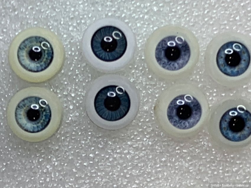 Глаза для кукол 12 мм 14 мм 16 мм (фото 4)