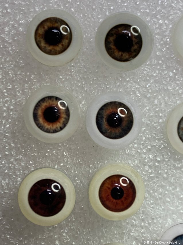 Глаза для кукол 12 мм 14 мм 16 мм (фото 3)